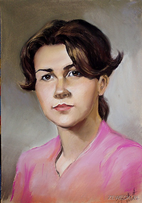 portret pastel 2