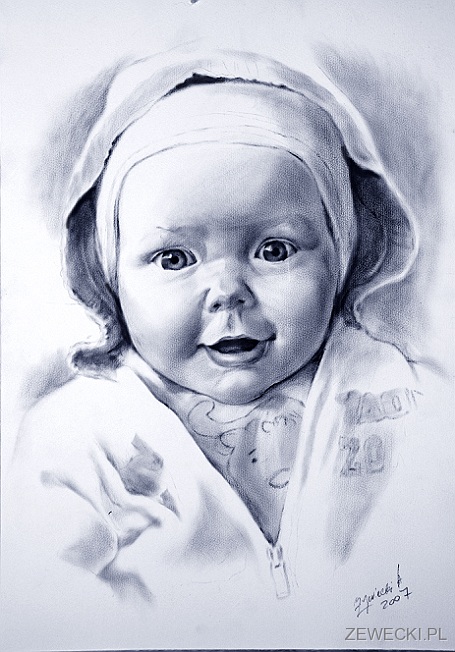 portret niemowlaka Portret niemowla